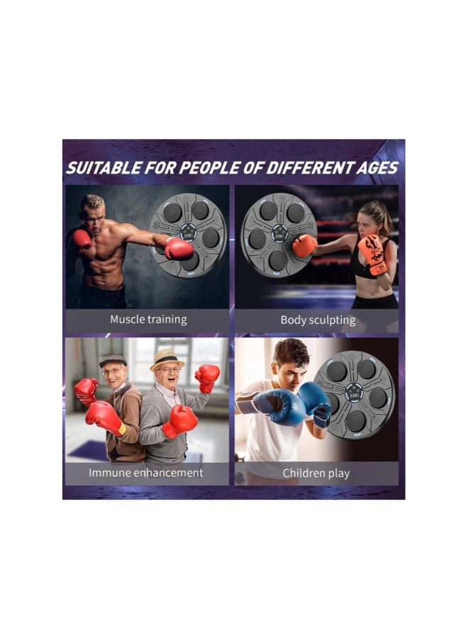 أكاليكس جهاز ملاكمة عالي المرونة بتقنية الرغوة، مزود بتقنية بلوتوث، 9 أوضاع تدريب، شاشة عرض LED - Image 3